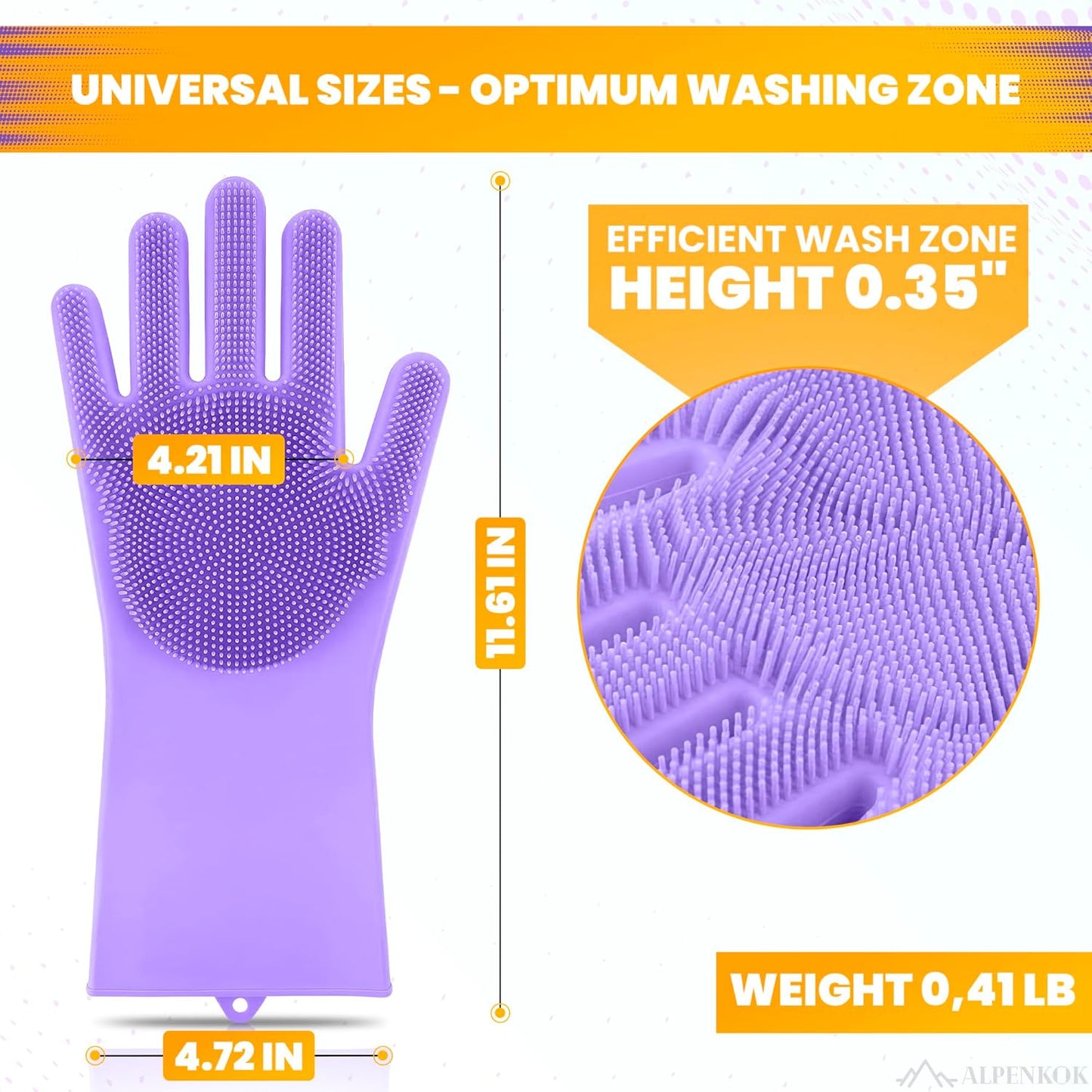 Silicone Scrubber Cleaning Gloves™