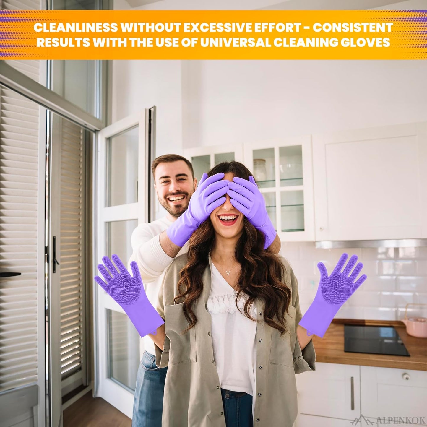 Silicone Scrubber Cleaning Gloves™